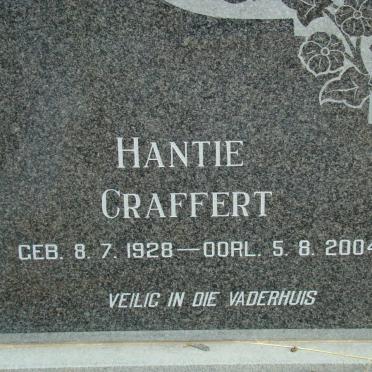 CRAFFERT Hantie 1928-2004