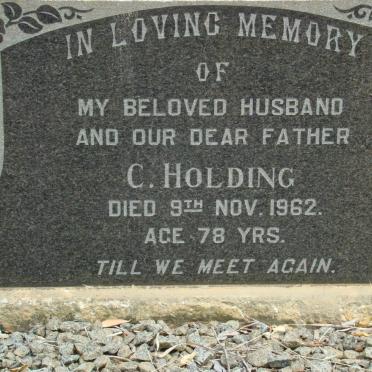 HOLDING C. -1962