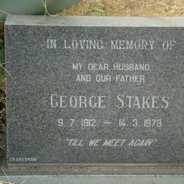 STAKES George 1912-1979