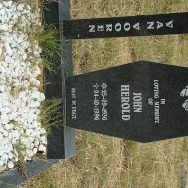 VOOREN John Herold, van 1936-1996