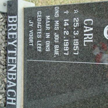 BREYTENBACH Carl 1957-1997