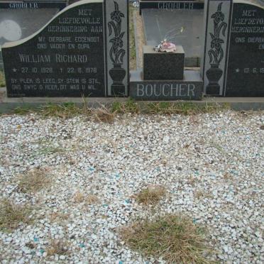 BOUCHER William Richard 1928-1978 &amp; Johanna 1932-