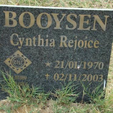BOOYSEN Cynthia Rejoice 1970-2003