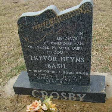 CROSBY Trevor Heyns 1956-2006
