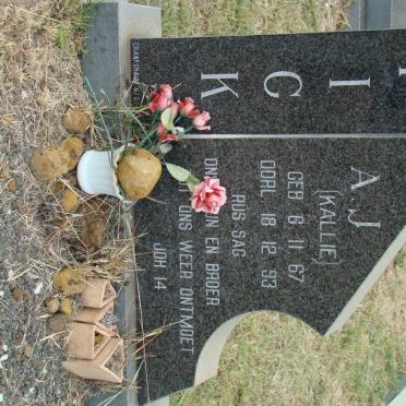 FICK A.J. 1967-1993