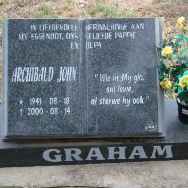 GRAHAM Archibald John 1941-2000