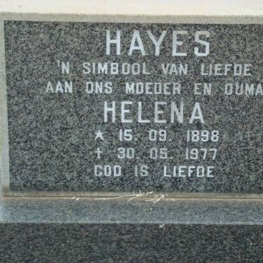 HAYES Helena 1898-1977