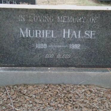 HALSE Muriel 1899-1982