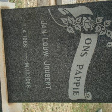 JOUBERT Jan Louw 1886-1966