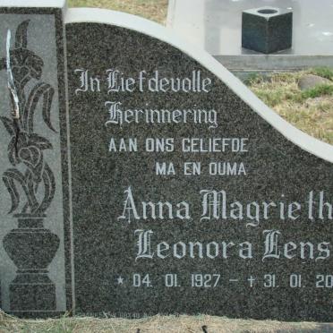 LENS Clement van Vos 1923-1993 &amp; Anna Magrietha Leonora 1927-2003