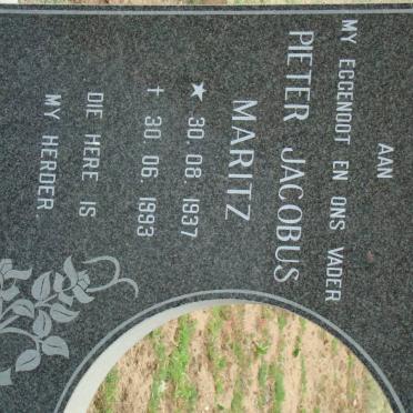 MARITZ Pieter Jacobus 1937-1993