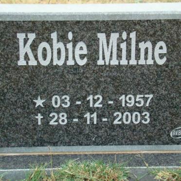 MILNE Kobie 1957-2003