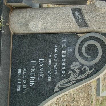 ODENDAAL Daniel Hendrik 1909-1991