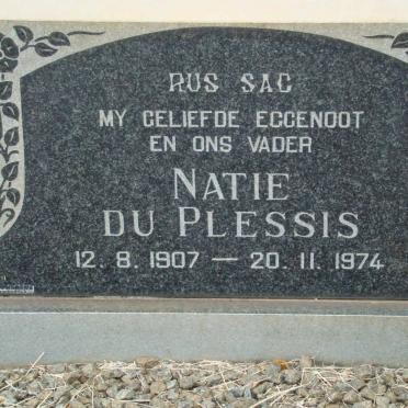 PLESSIS Natie, du 1907-1974