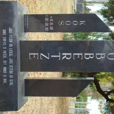 ROBBERTZE Koos 1938-1993