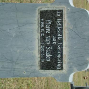 STADEN Pierre, van 1991-2002