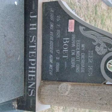 STEPHENS J.H. 1921-1986
