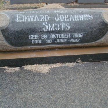 SMUTS Edward Johannes 1906-1987