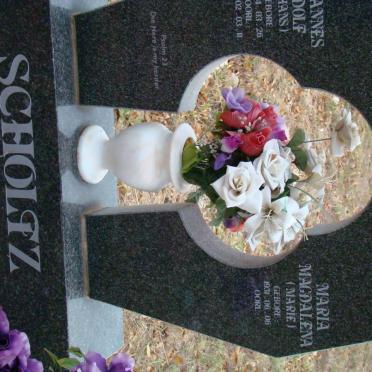 SCHOLTZ Johannes Adolf 1924-2002 &amp; Maria Magdalena 1931-