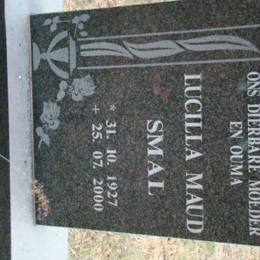SMAL Lucilla Maud 1927-2000