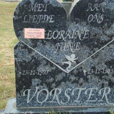 VORSTER Loraine June 1993-1993