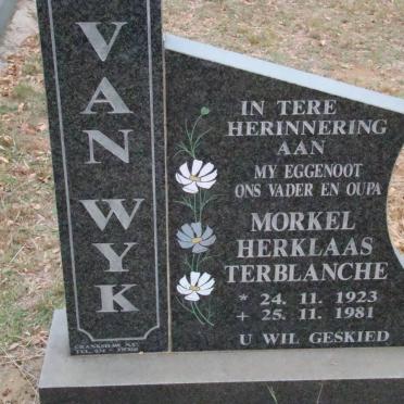 WYK Morkel Herklaas Terblanche, van 1923-1981