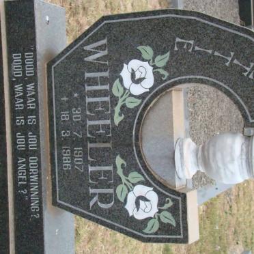 WHEELER Hettie 1907-1986