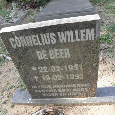 BEER Cornelius Willem, de 1951-1995