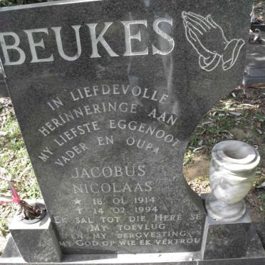 BEUKES Jacobus Nicolaas 1914-1994