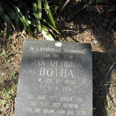 BOTHA Jan de Bruin 1970-1991