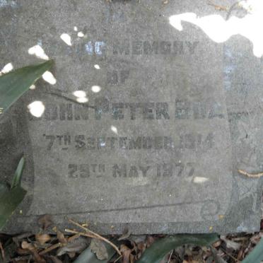BOA John Peter 1914-1977