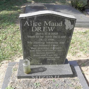 DREW Alice Maud 1907-1996