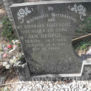 DUVENHAGE Jan George 1924-1995