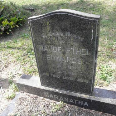 EDWARDS Maude Ethel 1895-1989