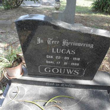 GOUWS Lucas 1918-1988