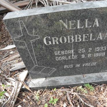 GROBBELAAR Nella 1933-1988