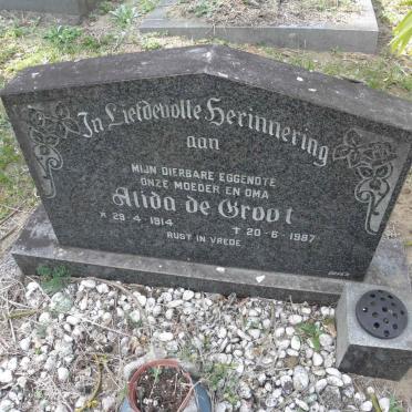 GROOT Alida, de 1914-1987