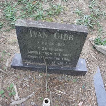 GIBB Ivan 1922-1989
