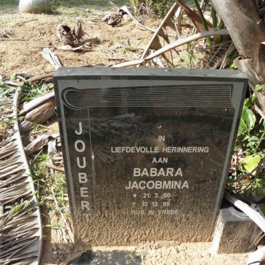 JOUBERT Babara Jacobmina 1960-1995