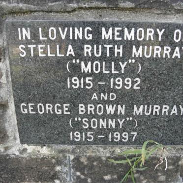 MURRAY George Brown 1915-1997 &amp; Stella Ruth 1915-1992