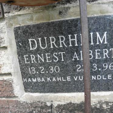 DURRHEIM Ernest Albert ??30-??96