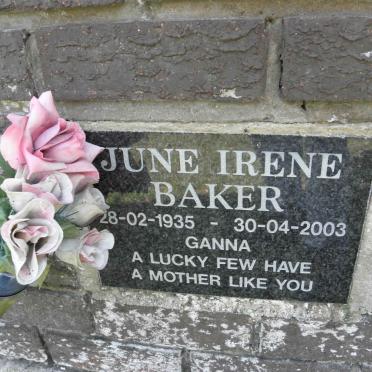 BAKER June Irene 1935-2003