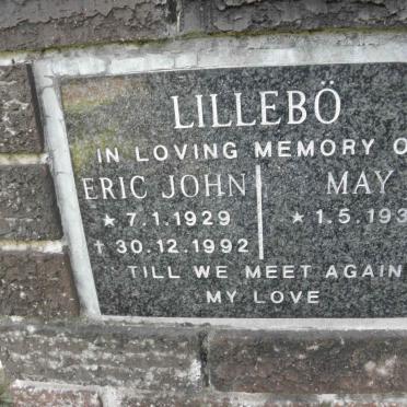 LILLEBÖ Reic John 1929-1992 &amp; May 1930-