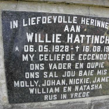 HATTINGH Willie 1928-1998