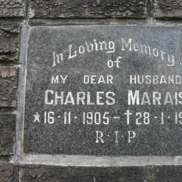 MARAIS Charles 1905-1985