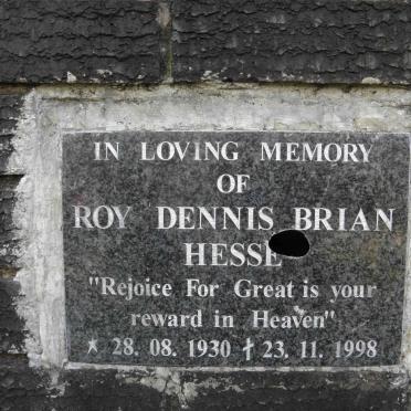 HESSE Roy Dennis Brian 1930-1998