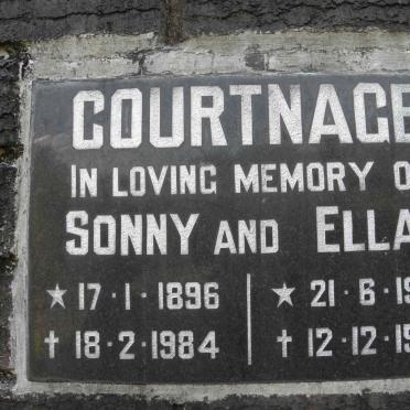 CORTNAGE Sonny 1896-1984 &amp; Ella 1900-1988