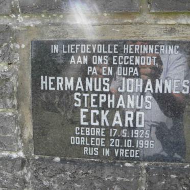 ECKARD Hermanus Johannes Stephanus 1925-1996