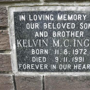 INGGS Kelvin M.C. 1972-1991