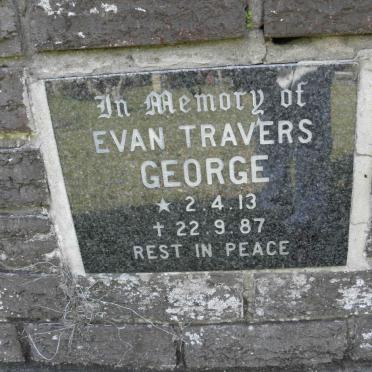 GEORGE Evan Travers ??13-??87